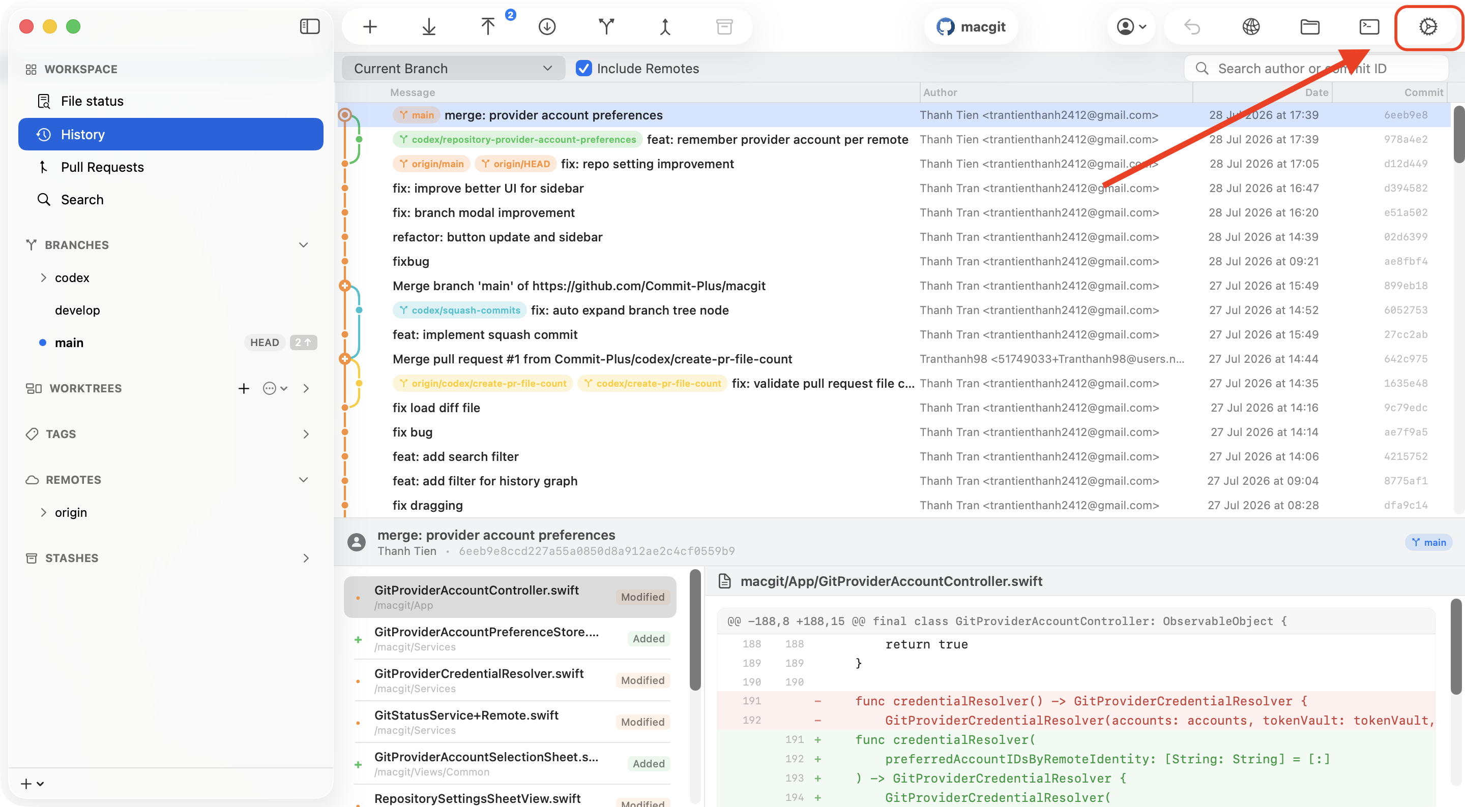 How to Select a Git Account for a Repository